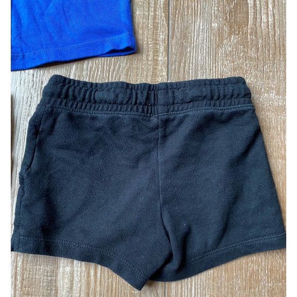 Girls Ocean Shark Graphic Tank & Shorts Outfit Bundled Set - Picture 14 of 14